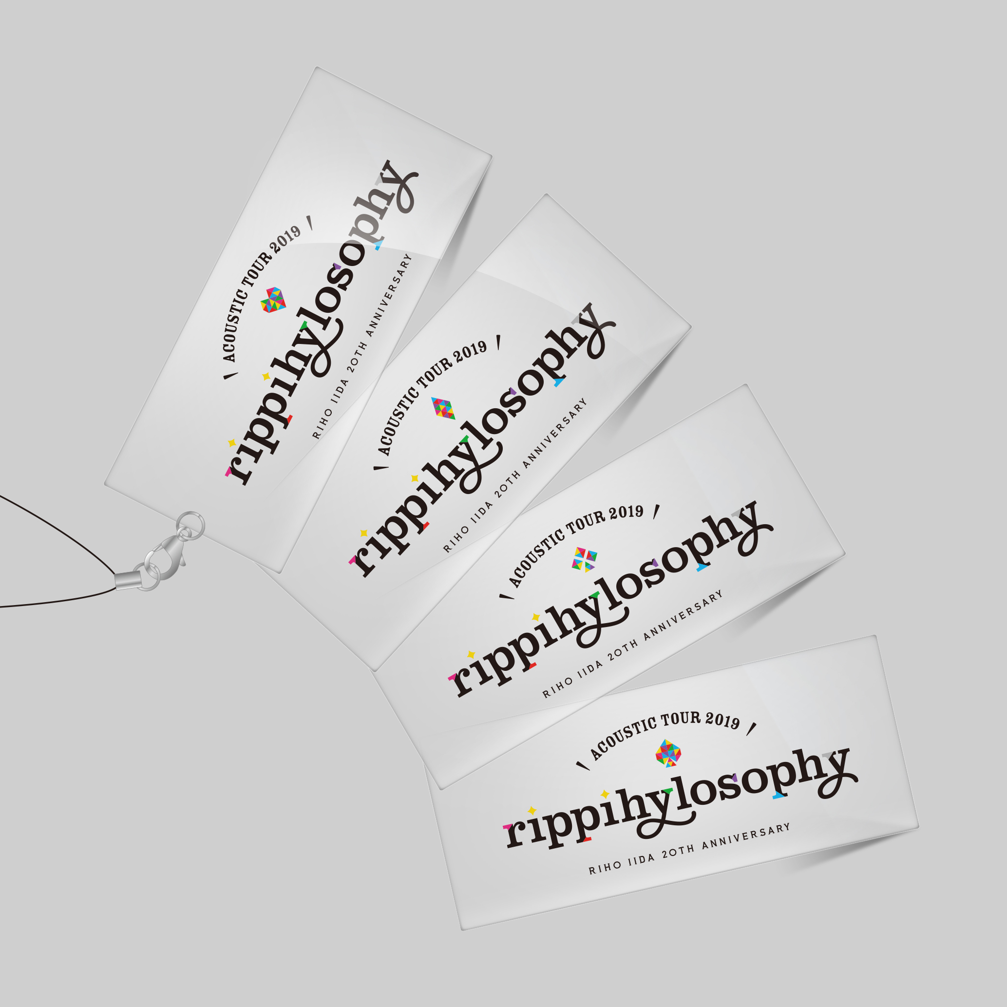 アクリルキーホルダー -rippihylosophy- spade