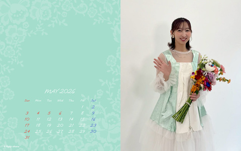 【カレンダー風壁紙：May2026】 Wallpaper （PC1920）